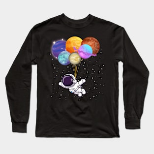 Welcome To Space | Science Fiction Comics | Space Galaxy Long Sleeve T-Shirt